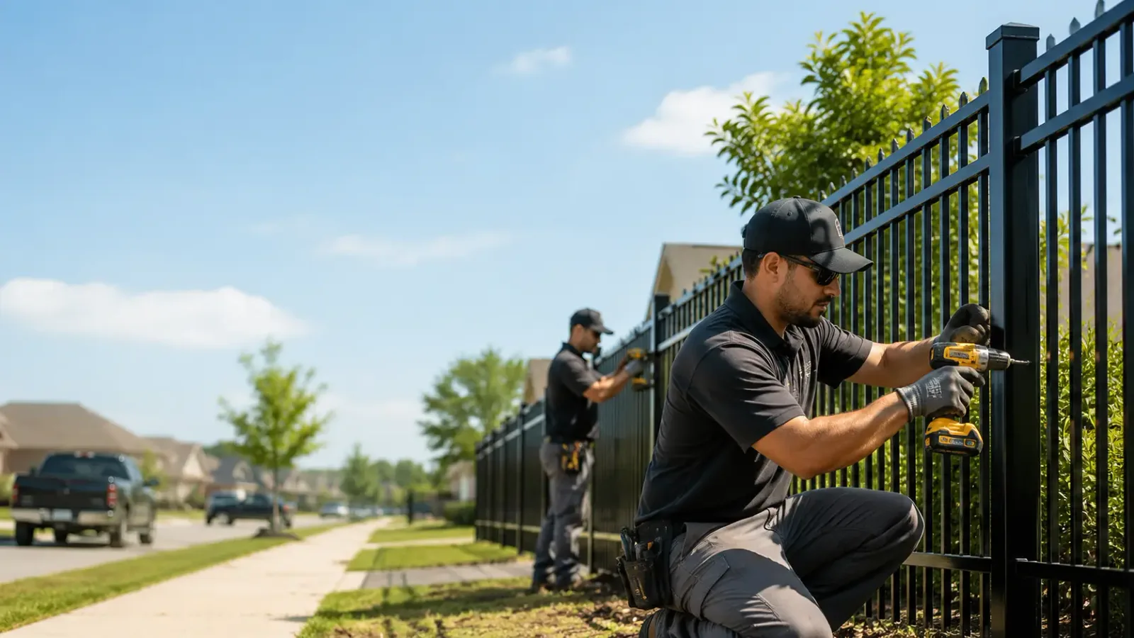 Metal Fence Installation in Somers, IA